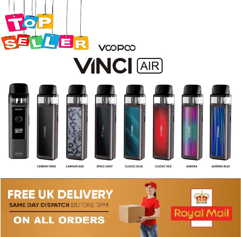 VOOPOO VINCI Air Pod Mod KIt 900mAh | 30W | 2ml | OR Pack of 5x Replacement Coil