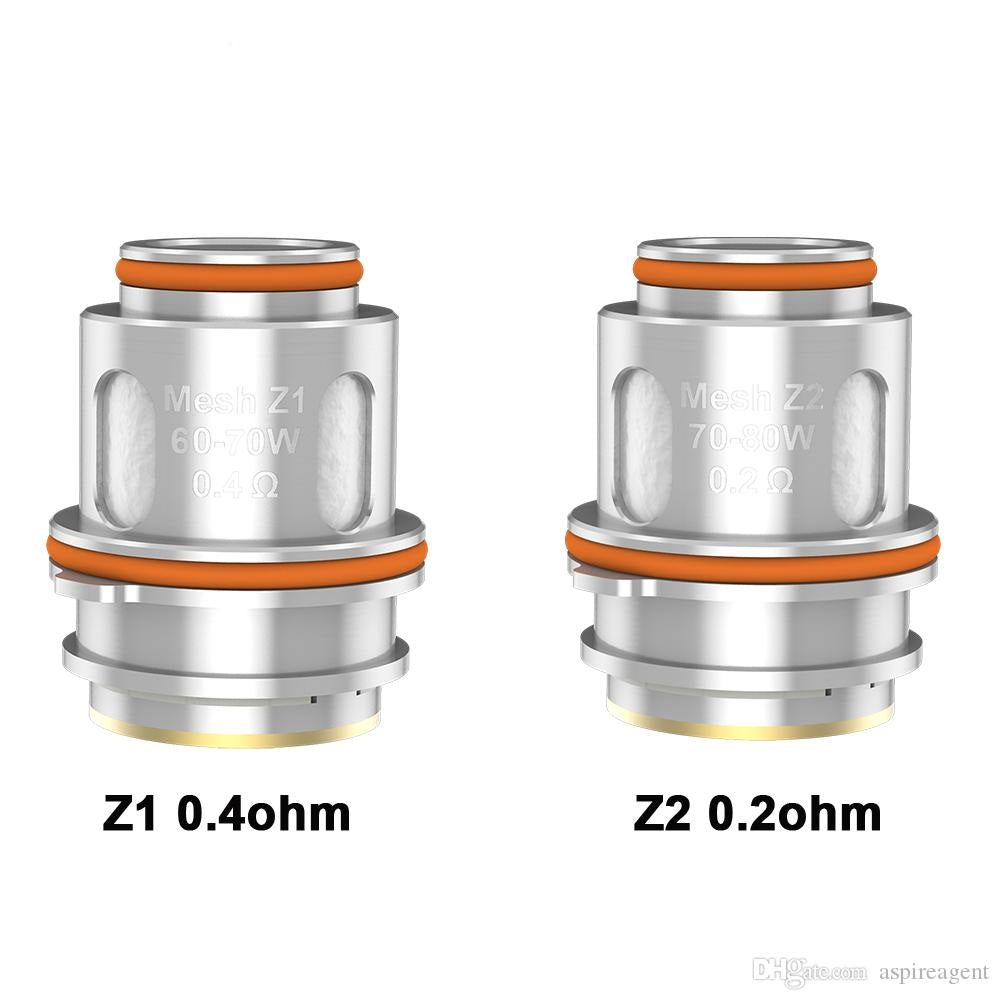 Geekvape Zeus Sub-Ohm Mesh Coils - Mesh Z1 OR Z2 Mesh Coils