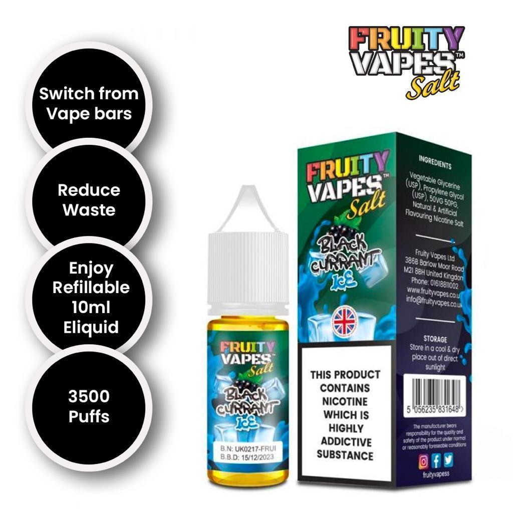 Fruity Juice Nic Salt 10ml Vape E Liquid 10mg Vape Juice 50/50 VG/PG