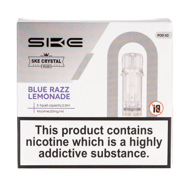 SKE Crystal Bar Plus E-Liquid Prefilled Pods Pack of 2x