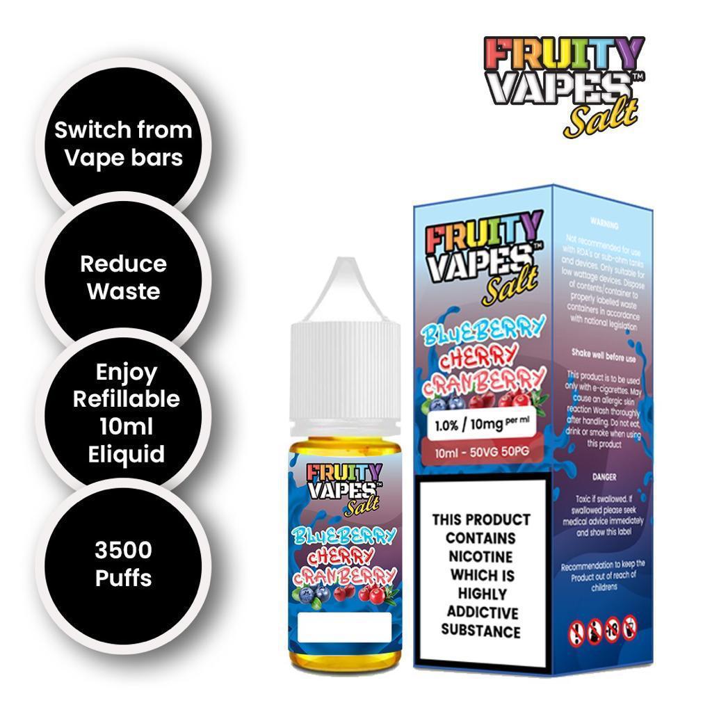 Fruity Juice Nic Salt 10ml Vape E Liquid 10mg Vape Juice 50/50 VG/PG