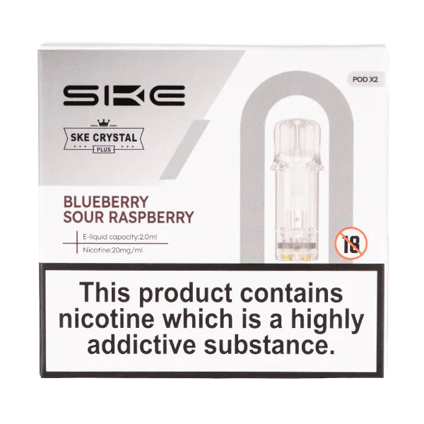 SKE Crystal Bar Plus E-Liquid Prefilled Pods Pack of 2x