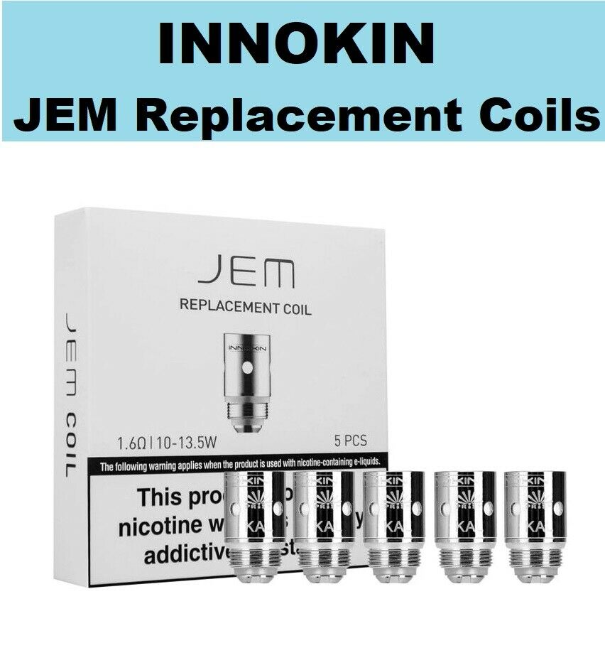 Innokin Jem Pen Kit All in One Pen Style 1000mAh Kit OR Pack Of Replacement Coil