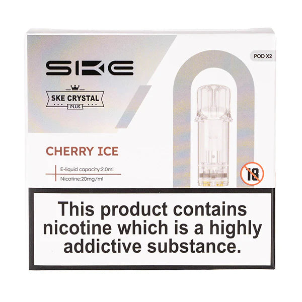 SKE Crystal Bar Plus E-Liquid Prefilled Pods Pack of 2x