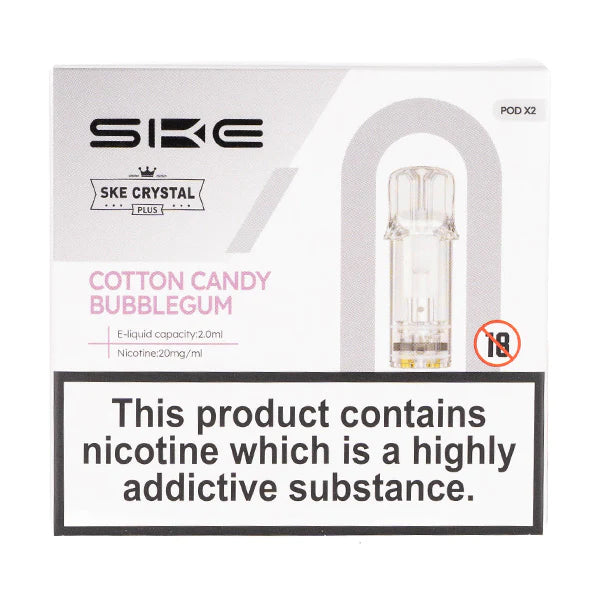 SKE Crystal Bar Plus E-Liquid Prefilled Pods Pack of 2x