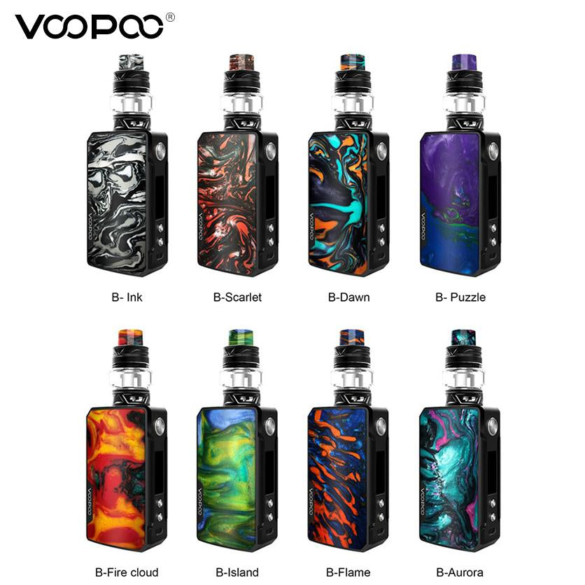 Voopoo Drag 2 Kit 177W E-Cigarette Mod Pod Vape Kit All Colours -Refresh Edition