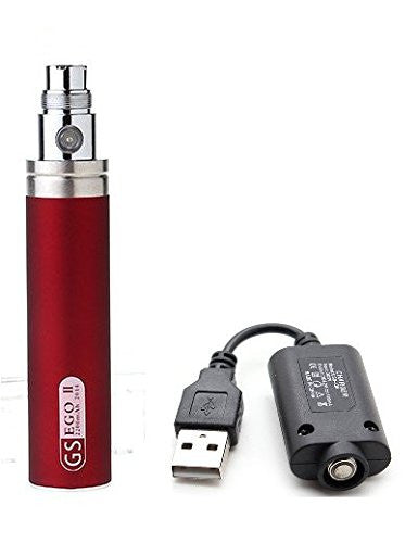 GS eGo II 2200mah Huge Capacity Battery With USB Charger.