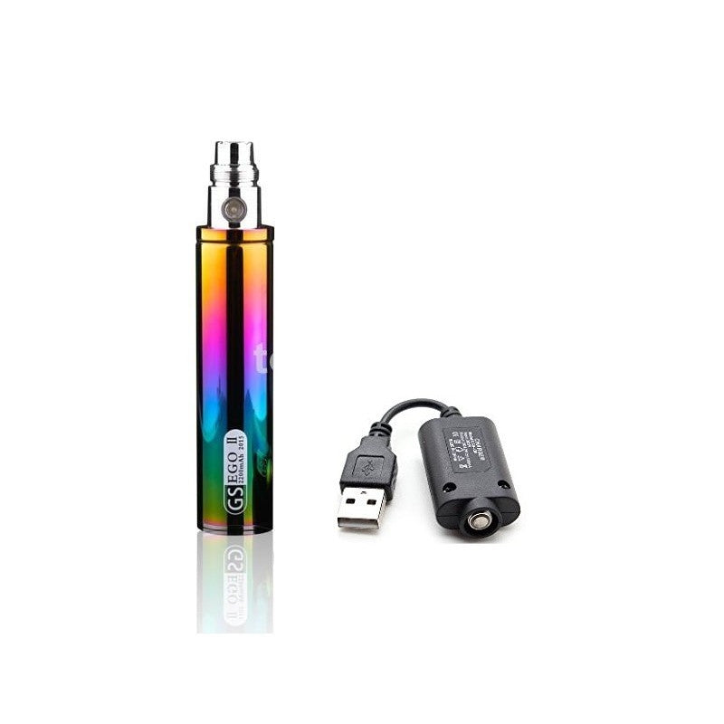 GS eGo II 2200mah Huge Capacity Battery With USB Charger.