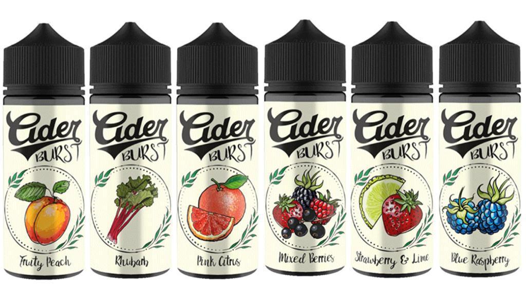 New Cider Burst Vape Juice 100ml E Liquid 0mg | 70/30 VG/PG | Premium Vape Liquid