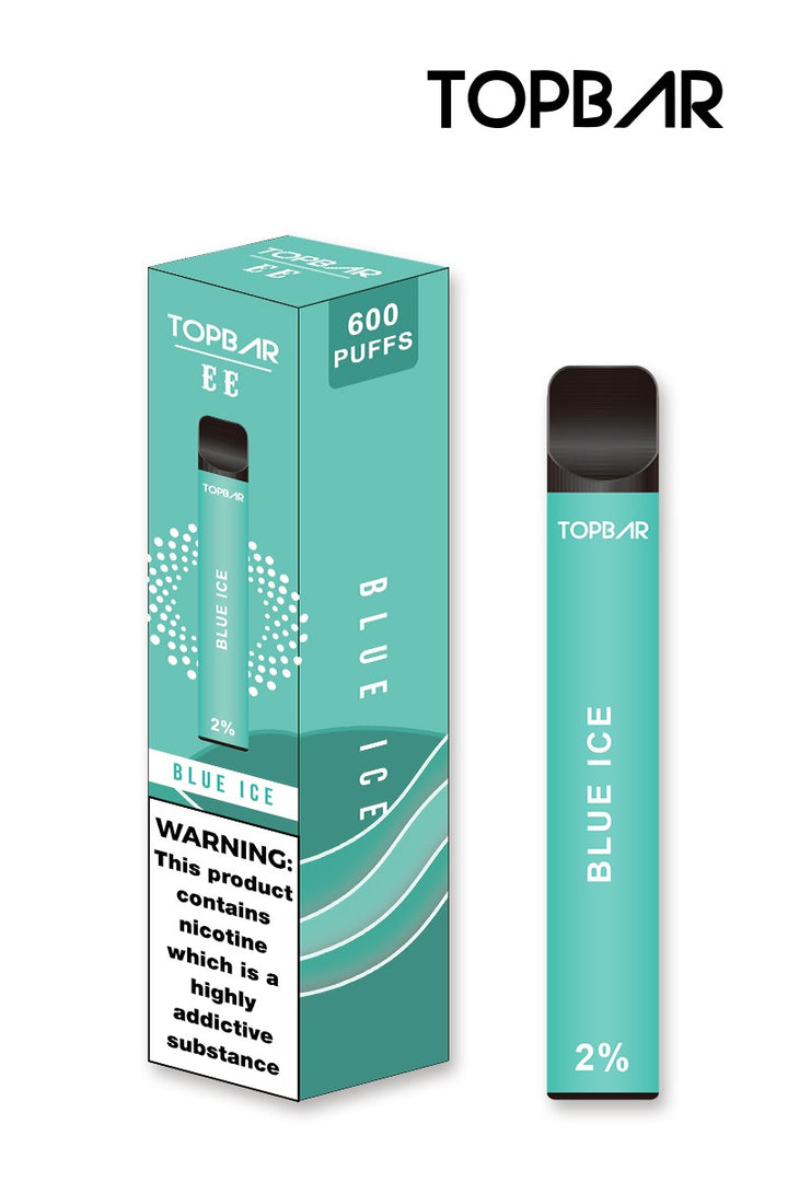 TOP BAR 600 Puffs Disposable Vape Pod 2% Nic Salt - LIKE ELF Bar