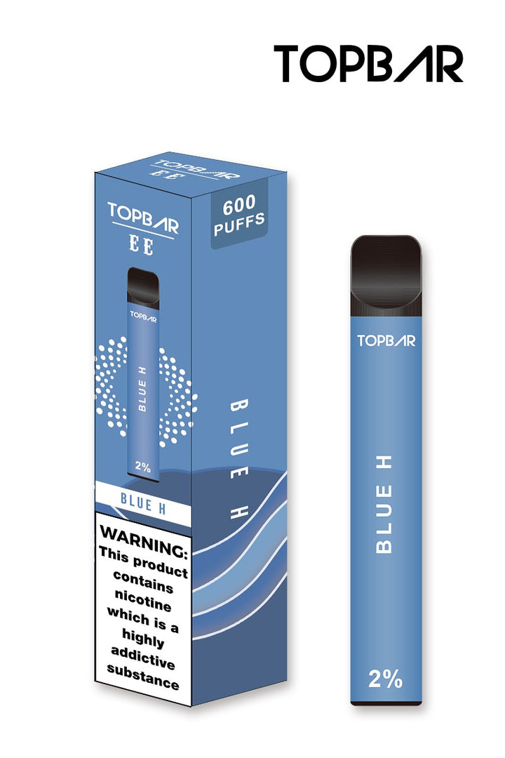 TOP BAR 600 Puffs Disposable Vape Pod 2% Nic Salt - LIKE ELF Bar