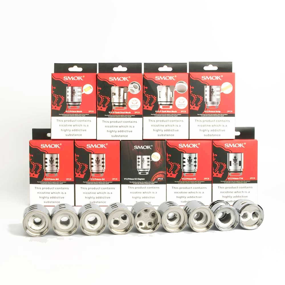 SMOK TFV12 Prince Tank Coils Heads (Pack of 3x).