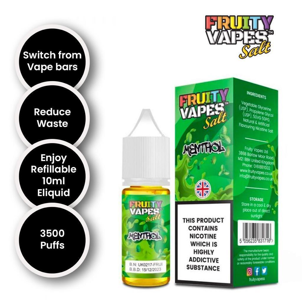 Fruity Juice Nic Salt 10ml Vape E Liquid 10mg Vape Juice 50/50 VG/PG