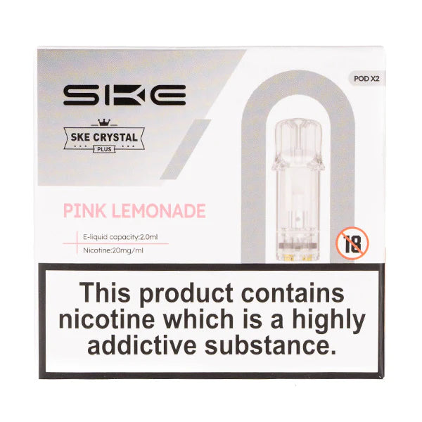 SKE Crystal Bar Plus E-Liquid Prefilled Pods Pack of 2x