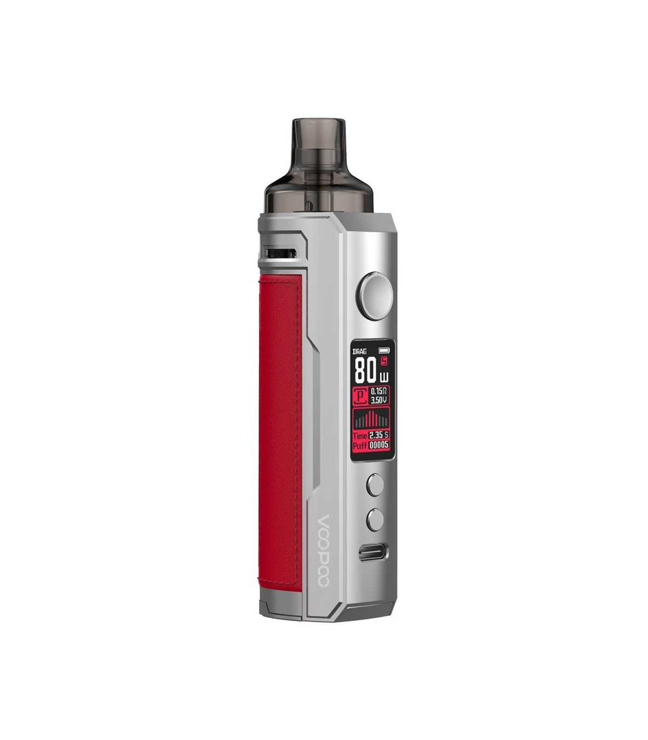 Voopoo Drag X Kit | 2ml Capacity | 80W Vape Device | E-Cigarette Pod Mod Kit