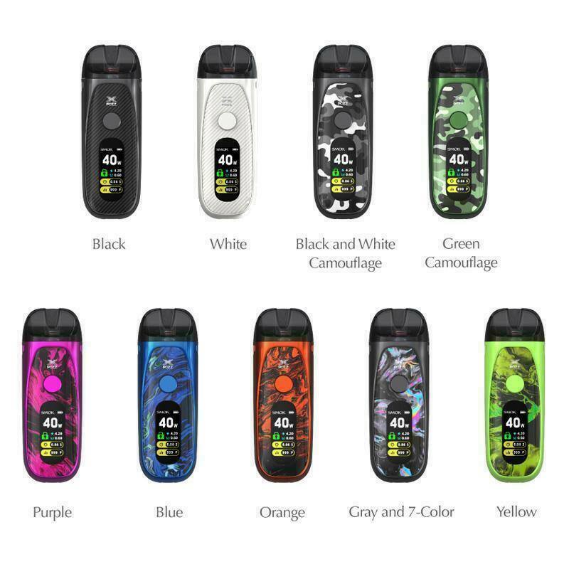 Genuine Smok Pozz X Device Pod System Kit 1400mAh Built-in Battery Pod Vape Kit