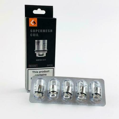 GEEKVAPE Supermesh X1 X2 Mesh Coils for Cerberus | Aegis Mini Tank | 5x Coils Pa.