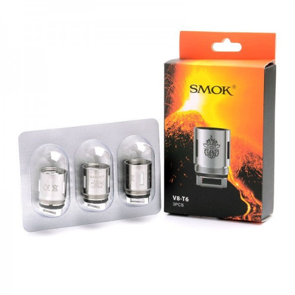 Genuine SMOK TFV8 Coils | V8-T10 | V8-T8 | V8-Q4 | V8-T6 | The Cloud Beast Head.