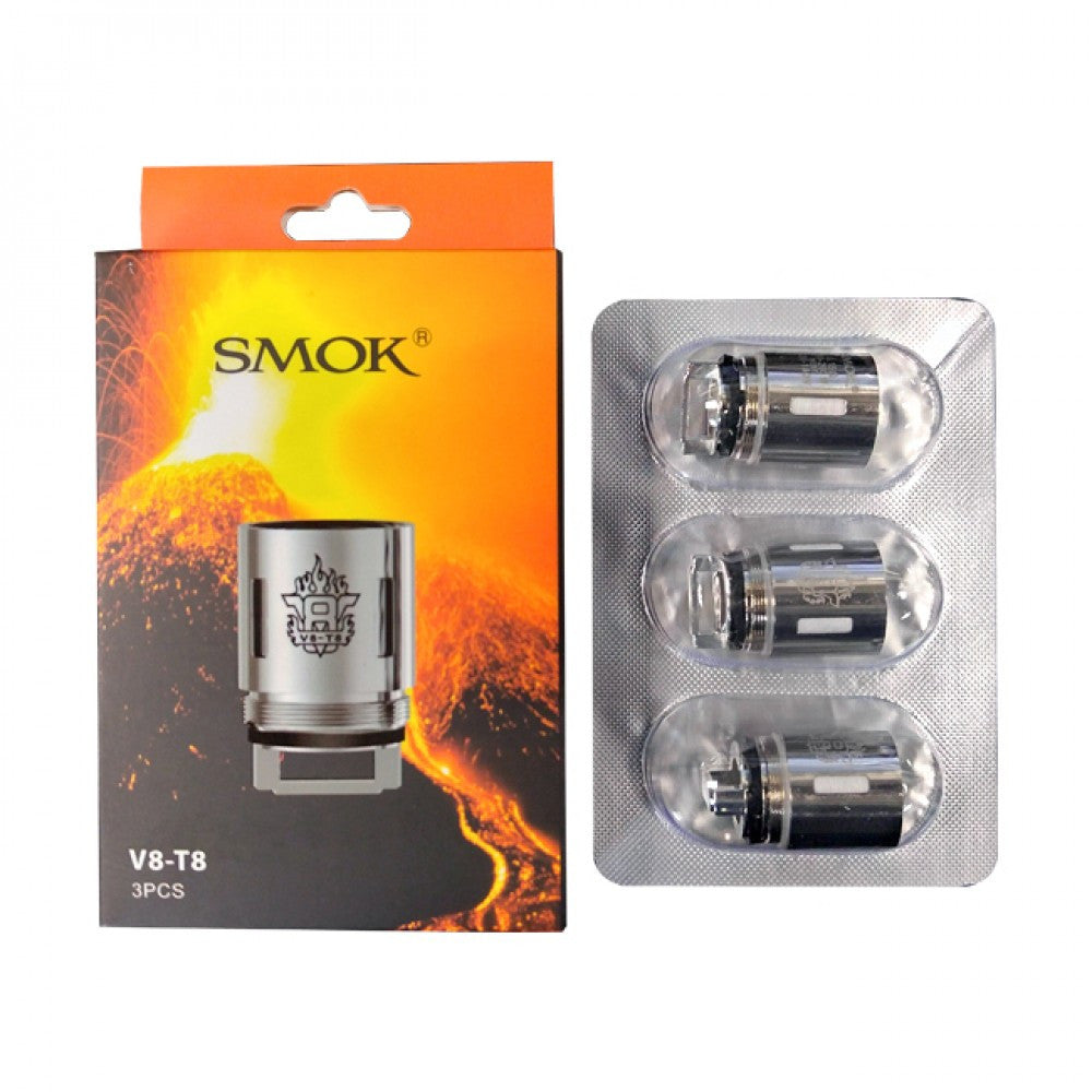 Genuine SMOK TFV8 Coils | V8-T10 | V8-T8 | V8-Q4 | V8-T6 | The Cloud Beast Head.