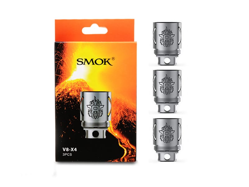 Genuine SMOK TFV8 Coils | V8-T10 | V8-T8 | V8-Q4 | V8-T6 | The Cloud Beast Head.