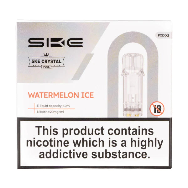 SKE Crystal Bar Plus E-Liquid Prefilled Pods Pack of 2x