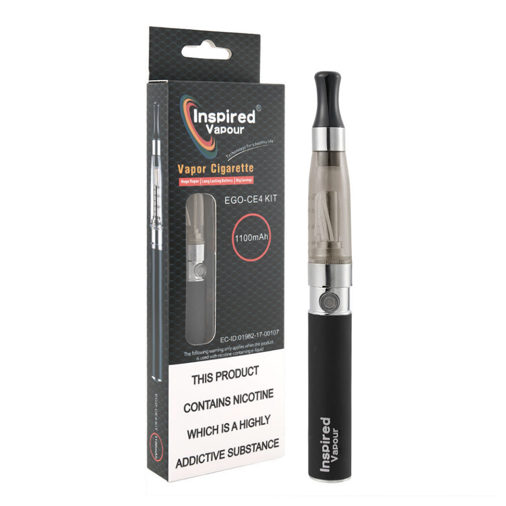 Inspired Vapour EGO CE4 Atomisers Vape Pens 1100mAh Vape