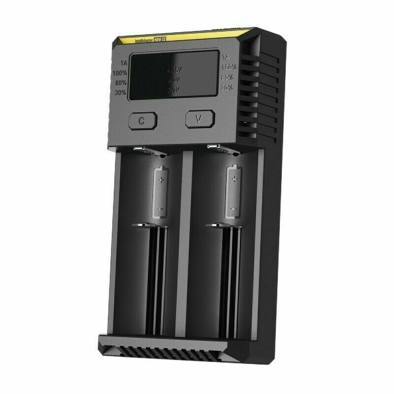 Nitecore i2 Charger NEW I2 Intellicharge 18650-26650-20700-16340 Battery UK Plug