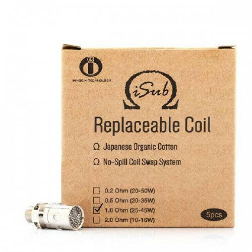 Innokin iSub & iSub G Replacement Coils 0.5 & 0.2 Ohm.