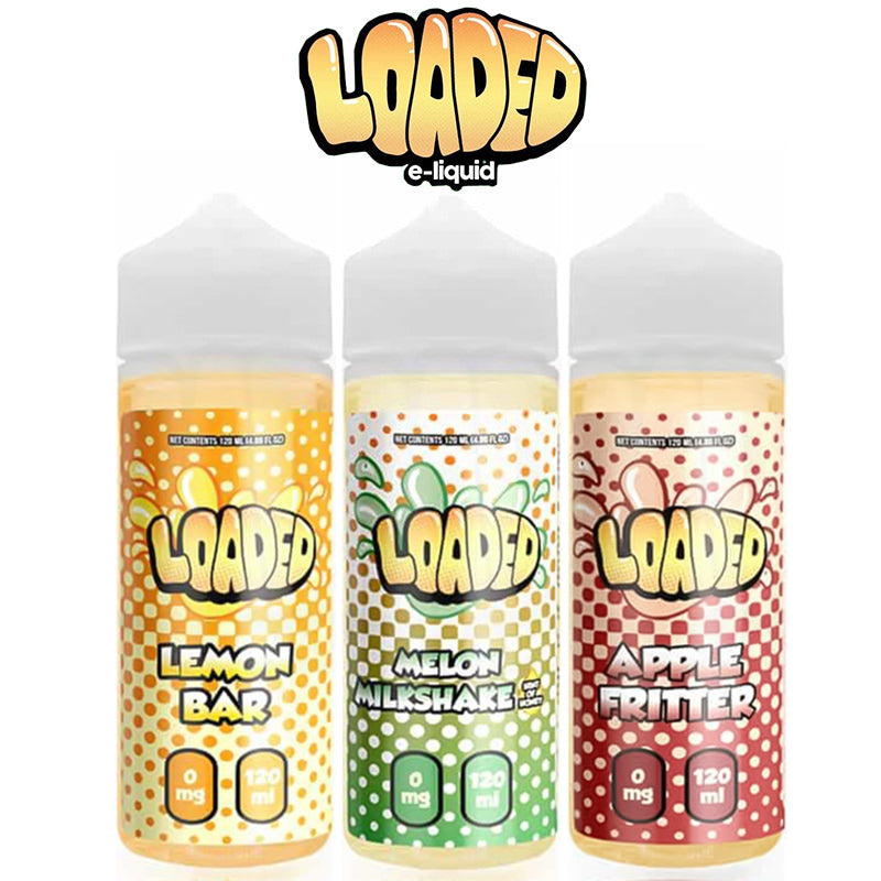 Loaded e Liquid 120ml Shortfill 0mg / 3mg by Ruthless 70/30 VG/PG