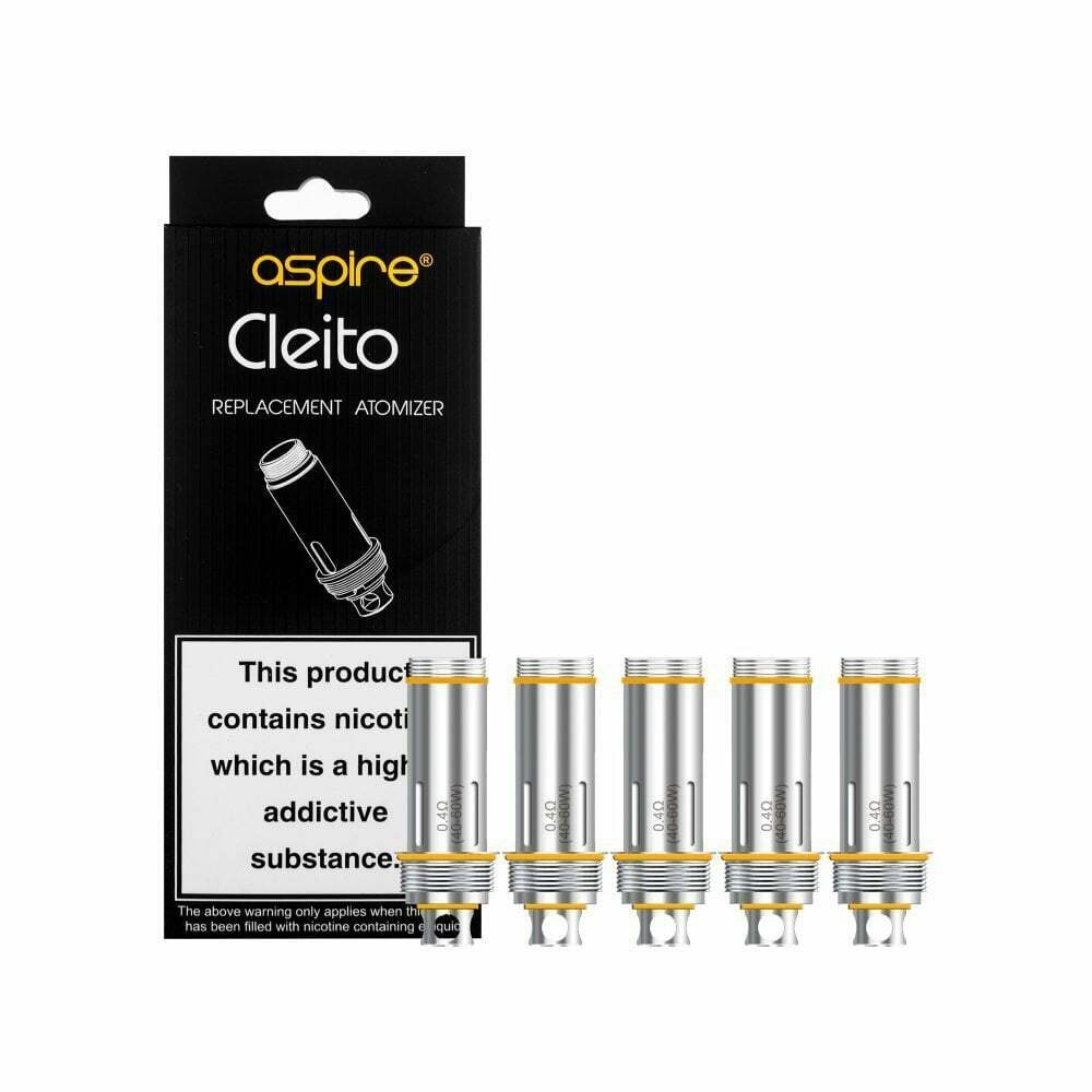 Genuine Aspire Cleito Tank Sub Ohm 2ml Vape Tank  All Colours TPD Compliant