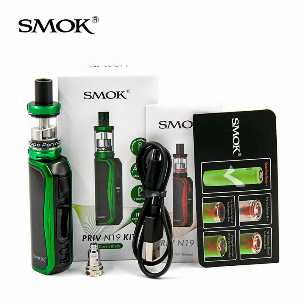 Smok Priv N19 Mod Kit | 1200mAh Battery E-Cigarette Vape Kit | TPD Compliant