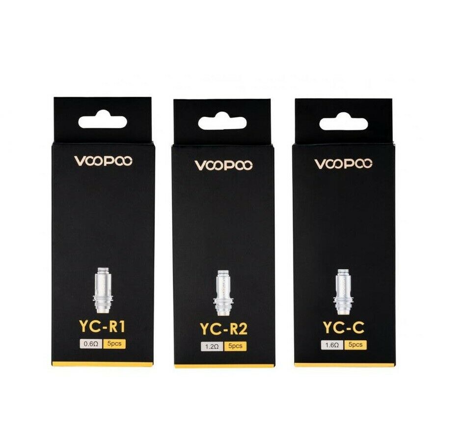 VooPoo YC FInic PnP Coils YC-C/ YC-R1/ YC-R2 Pack of 5x Replacement Coils