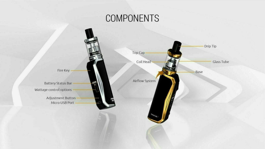 Smok Priv N19 Mod Kit | 1200mAh Battery E-Cigarette Vape Kit | TPD Compliant