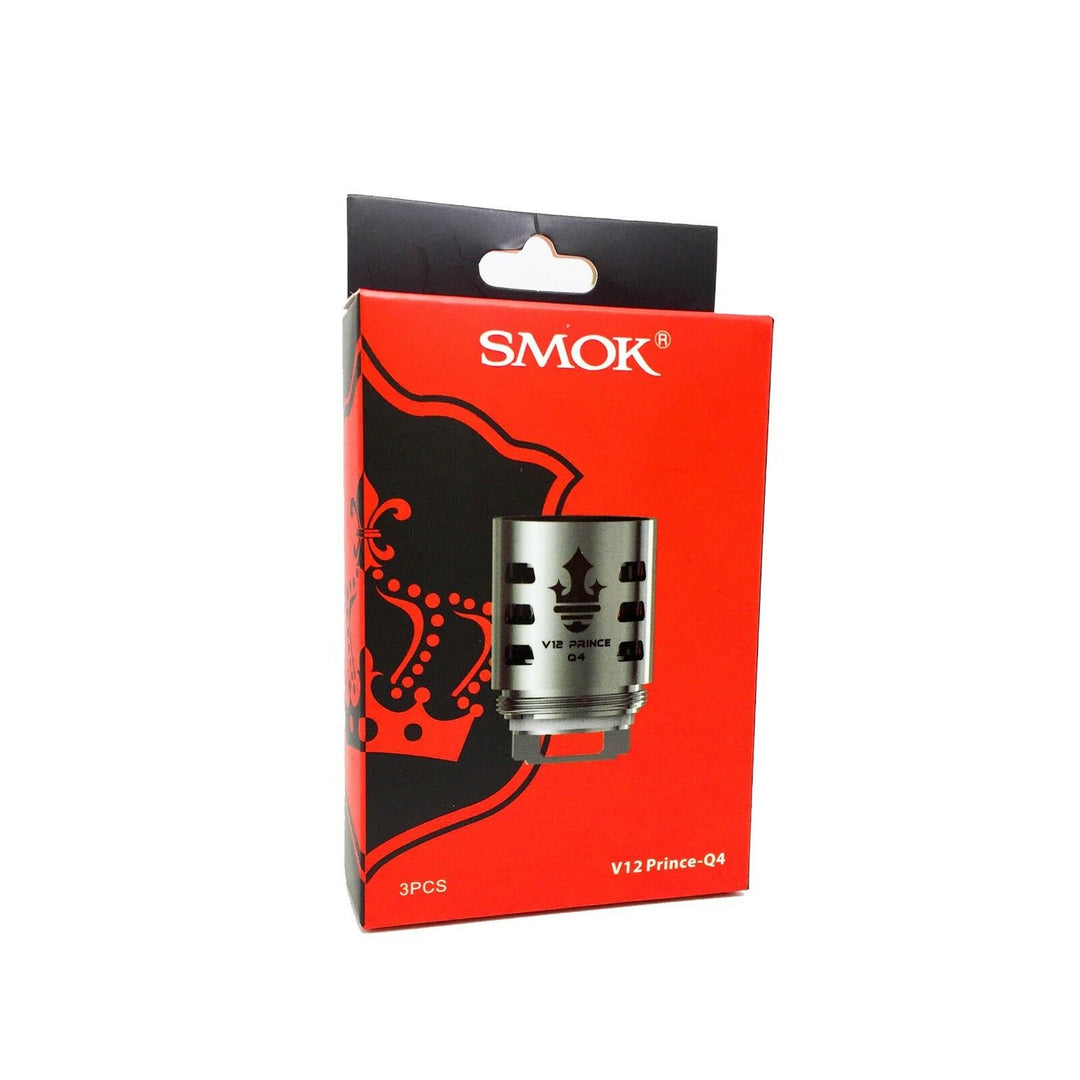 Smok TFV12 Prince Q4 0.4ohm Coil for V12 Prince Tank Pack of 3x Replacement Coil