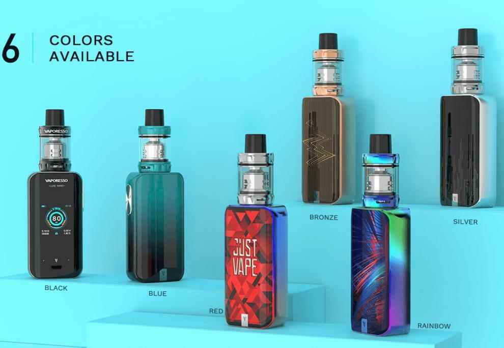 Vaporesso Luxe Nano Vape Kit | 2500mAh Battery | 80W Touch Screen | All Colours