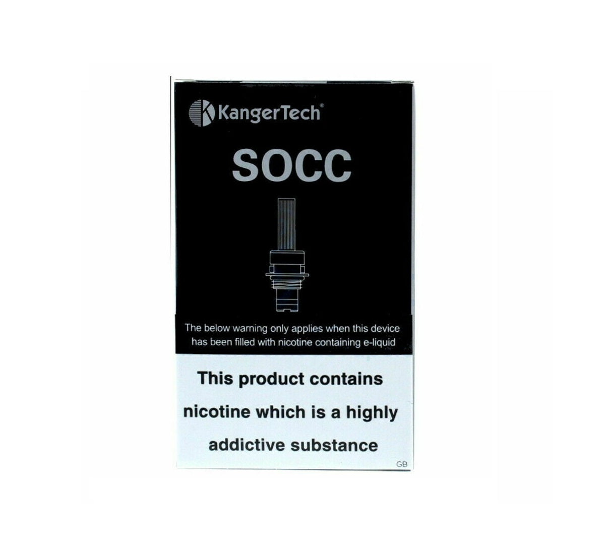 Genuine Kanger SOCC Coil 1.8Ω Pack of 5x Replacement Coil UK Fast Disp