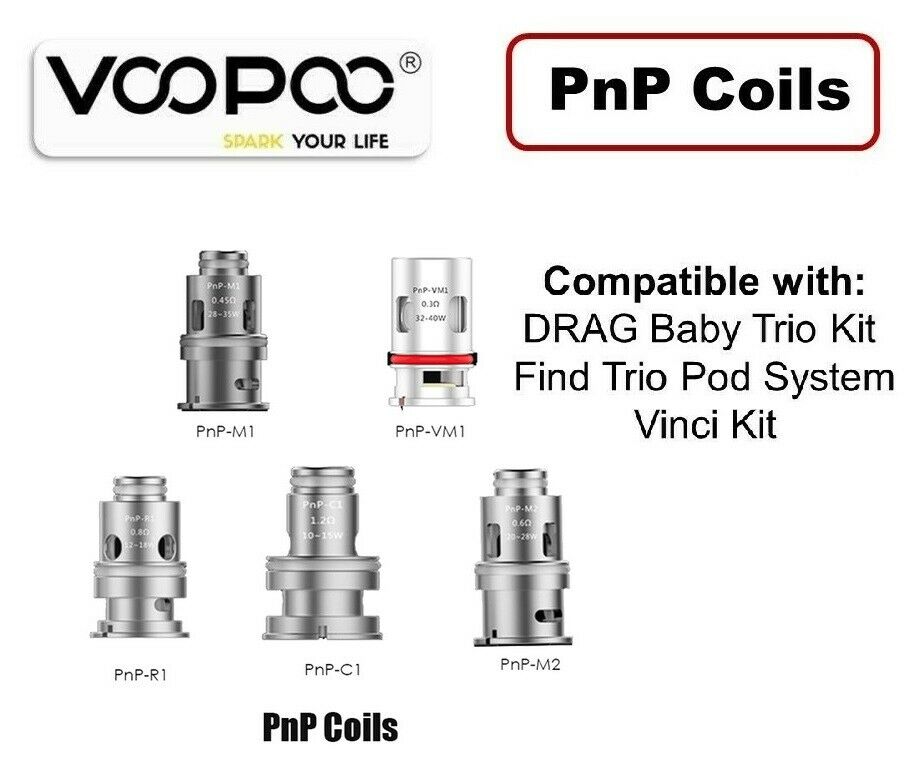 Voopoo PNP Replacement Coils Voopoo