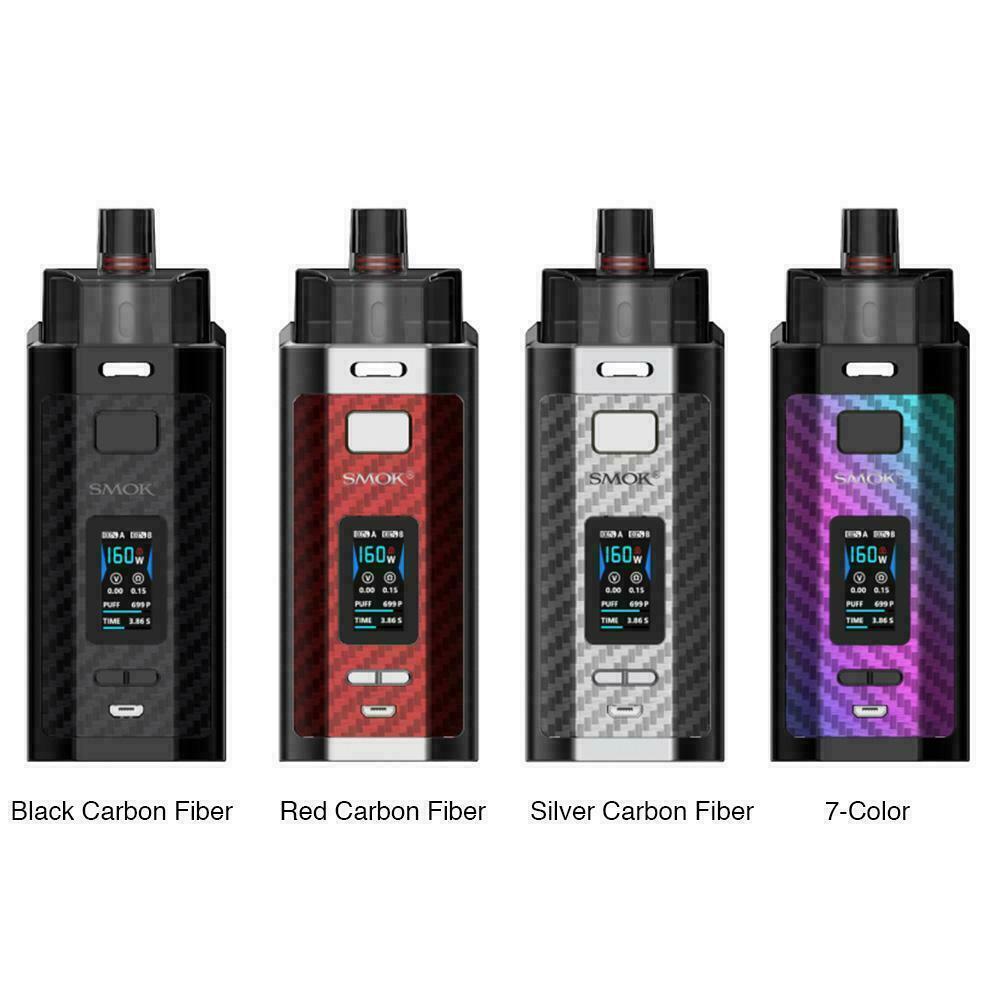 SMOK RPM 160 Mod Pod Vape Kit, The Real Pod E Cigarette OR Pack Of 3x Mesh Coils