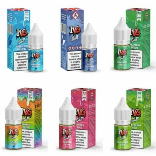 Nic Salt By IVG All Flavors | 50/50-VG/PG | 10mg, 20mg | Pack of 10x 10ml