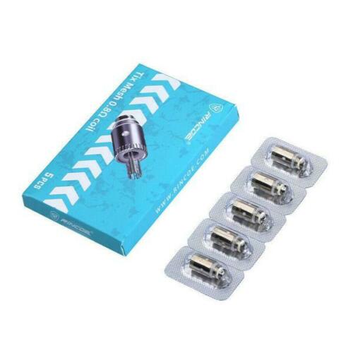 Genuine Rincoe Tix Mesh Coils 0.8ohm & 1.0ohm Replacement Coil Atomizer Head