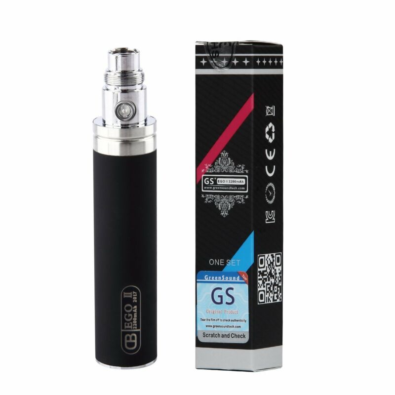 GS EGO II 2200mAh - Long USB Charger and H2S Atomizer  **Mega Kit**