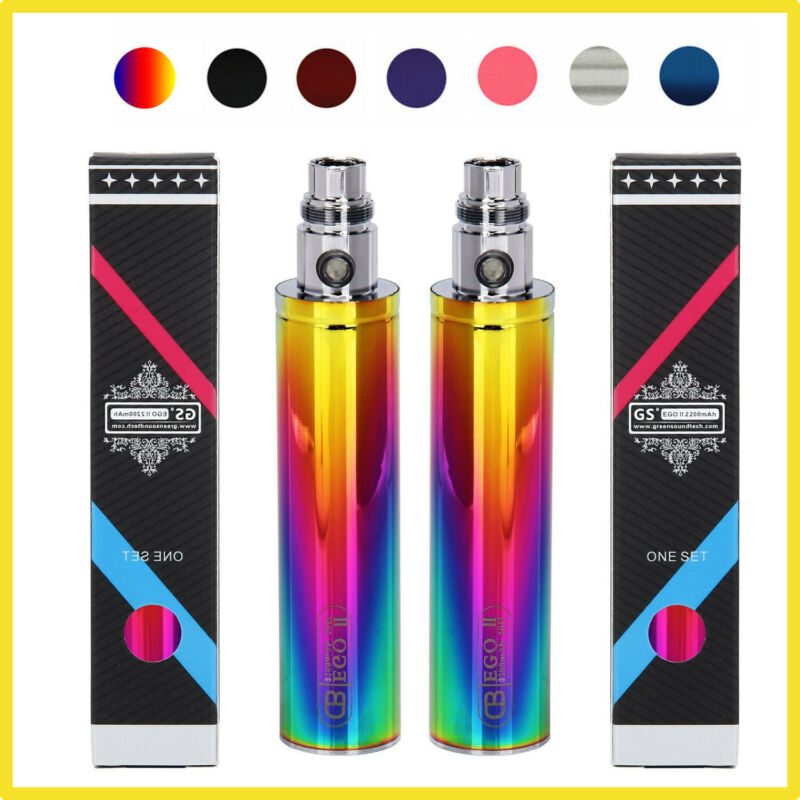 2x GS EGO II 2200mAh - **Dual Pack** Huge Battery **Mega Kit**