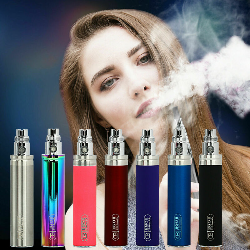 GS EGO II 2200mAh - Long USB Charger and H2S Atomizer  **Mega Kit**