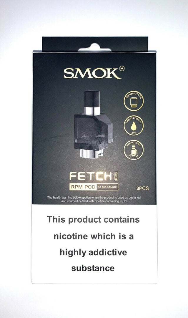 Smok Fetch Pro Pods RGC or RPM Vape Cartridges Replacement Pods | 2ml | 3pcs |