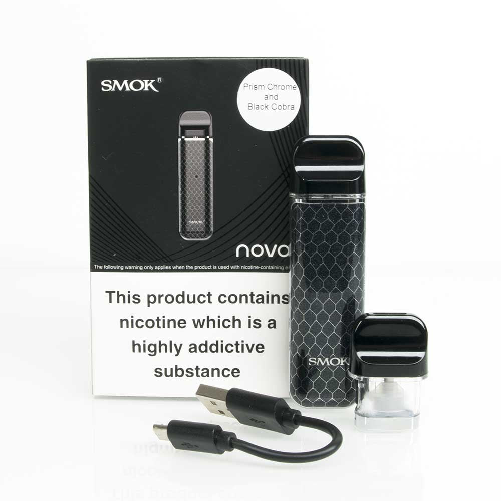 Genuine SMOK NOVO Pod 450 mAh Vape Kit In 2ml Tank - On Sale.