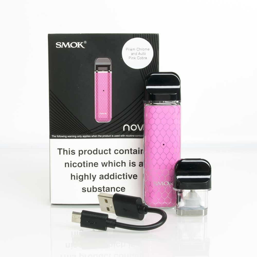 Genuine SMOK NOVO Pod 450 mAh Vape Kit In 2ml Tank - On Sale.