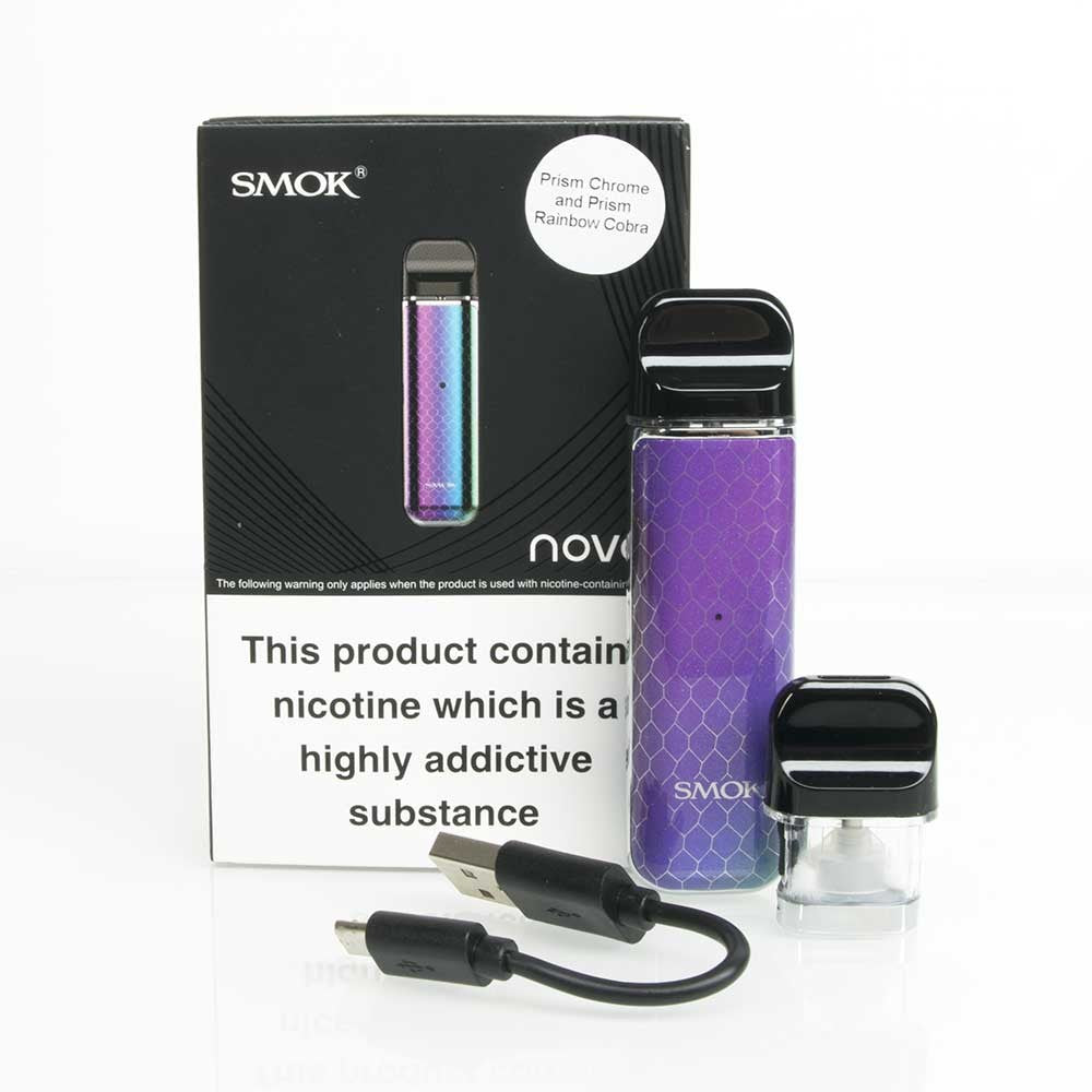 Genuine SMOK NOVO Pod 450 mAh Vape Kit In 2ml Tank - On Sale.