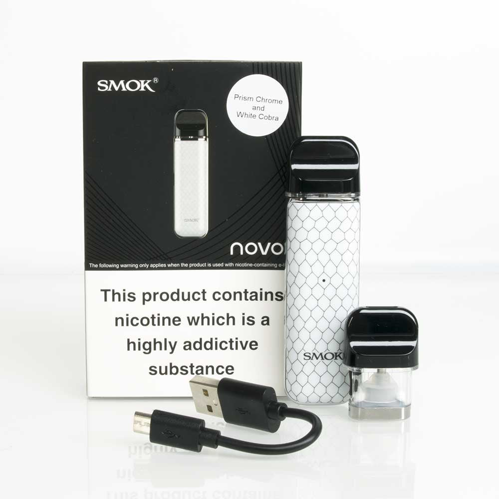 Genuine SMOK NOVO Pod 450 mAh Vape Kit In 2ml Tank - On Sale.