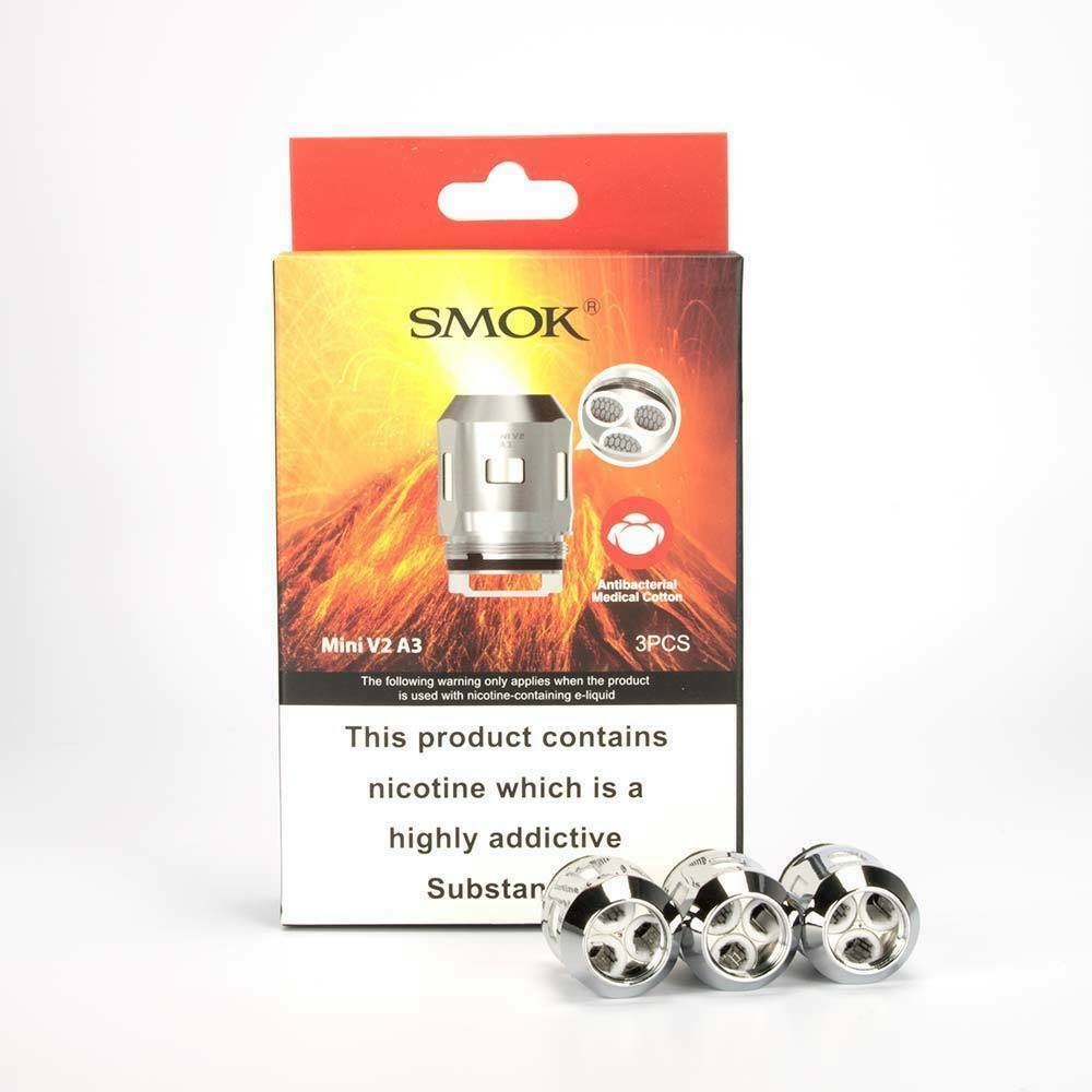 SMOK Mini V2 A1 A2 A3 Coils For R-Kiss & Species Tank Pack of 3x.