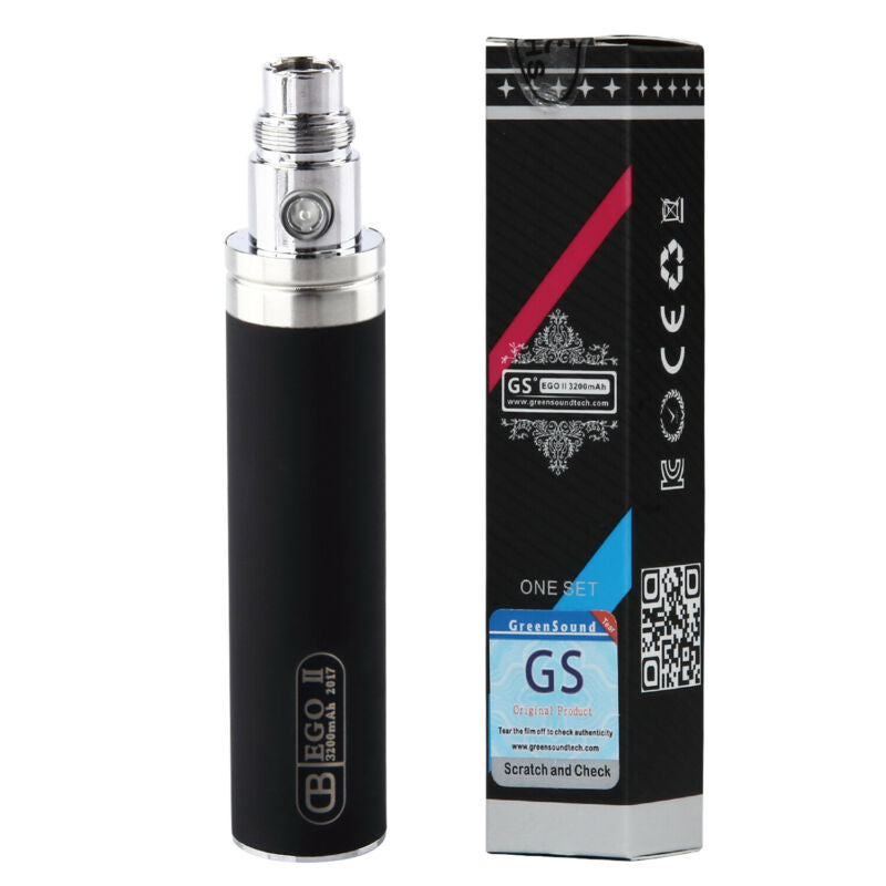 GS EGO II 2200mAh - Long USB Charger and H2S Atomizer  **Mega Kit**